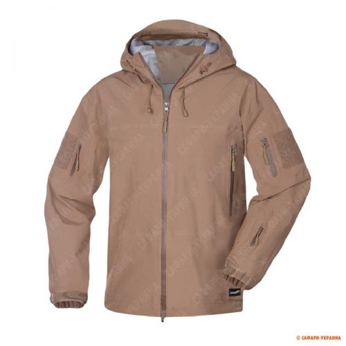 Тактична куртка з капюшоном Texar Hardshell Comodo, колір coyote Тактична куртка з капюшоном Texar Hardshell Comodo, колір coyote