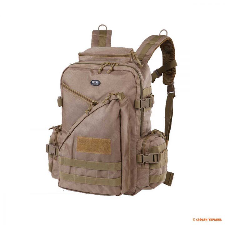 Тактичний рюкзак Texar Urban, 45 х 25 х 30 см, об`єм 33 л, колір: coyote 