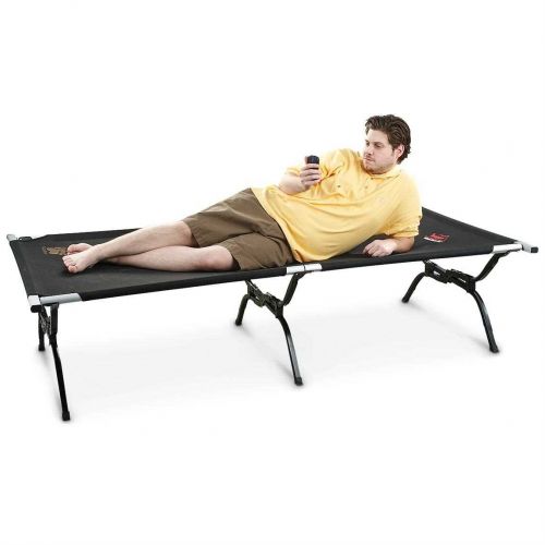 Розкладушка туристична Texsport Black Bear, 216 х 102 х 52 см, до 180 кг 