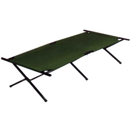 Розкладушка туристична Texsport Jumbo, зелена, 208 х 79 х 46 см, до 136 кг 