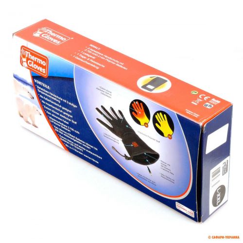 Рукавички з підігрівом Thermosoles Thermo Gloves Touch Screen, для сенсорних екранів 