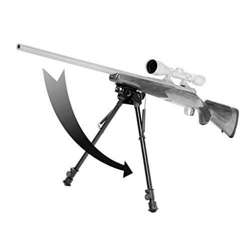 Сошки TipTop S5 (шарнирная база), длина 34.3-58.4 см