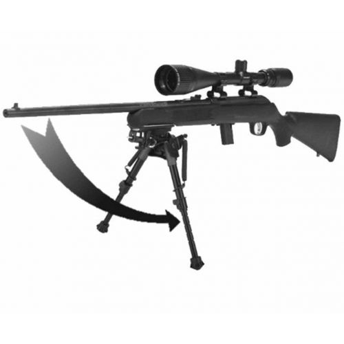 Сошки TipTop S7N (шарнірна база+панорама; ступінчасті ноги), довжина 15,2-22,8 см 