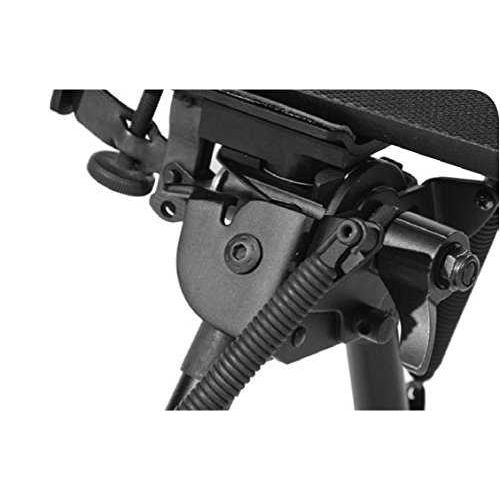 Сошки TipTop S7N (шарнірна база+панорама; ступінчасті ноги), довжина 15,2-22,8 см 