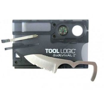 Ніж для виживання - кредитка Tool Logic Survival Card, метал