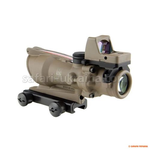 Приціл Trijicon ACOG 4x32, сітка .223 Red Chevron 