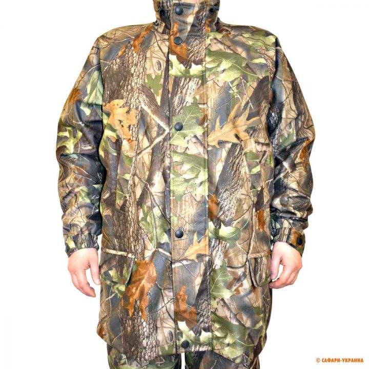 Куртка для полювання і риболовлі Tusker Parka, водонепроникна, колір: Realtree Hardwoods 