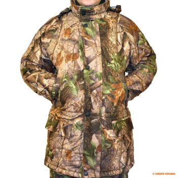 Куртка для охоты зимой Tusker Thermo-Parka, с тефлоновым покрытием