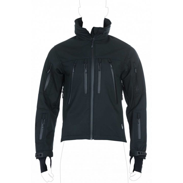 Тактична куртка UF PRO Delta Eagle Softshell Jacket, чорна 