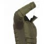 Куртка утепленная тактическая UF PRO Delta ML зеленая, манжеты с вырезом под большой палец