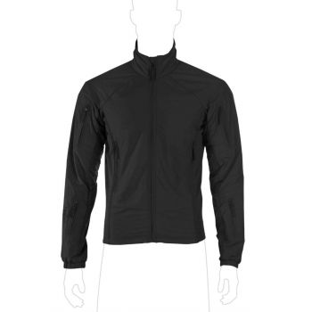 Легкая куртка для охоты UF PRO Hunter FZ черная, ветрозащитная