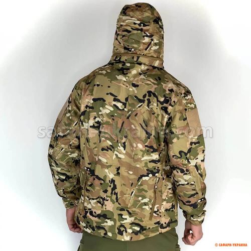 Куртка Softshell з капюшном та вентиляційними блискавками 