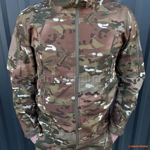 Куртка з капюшоном, Soft-shell, мультикам 