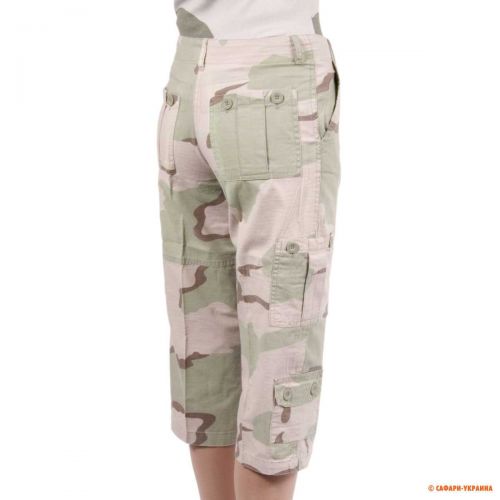 Женские бриджи из 100% хлопка Univers Pinocchietto, цвет: Desert Camo