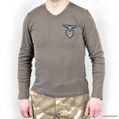 Футболка з довгим рукавом Univers T-shirt Elasticizatta, бавовна, колір: хакі