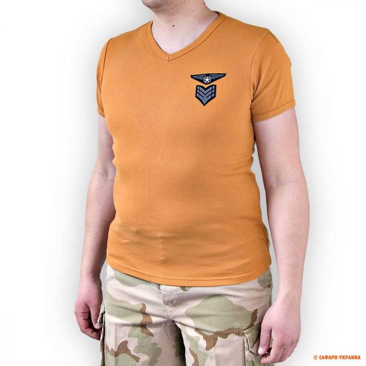 Футболка з 100% бавовни Univers T-shirt Elasticizatta, помаранчева 