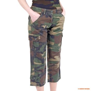 Бриджи женские Univers Militare S/W, 100% хлопок, цвет: Military camo