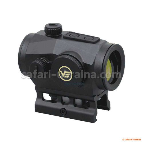 Приціл коліматорний Vector Optics Scrapper 1х29. 2 МОА. Weaver/Picatinny 