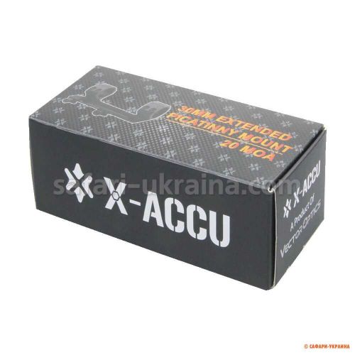 Моноблок Vector Optics Extended AR. d - 30 мм. High. Picatinny. 20 MOA