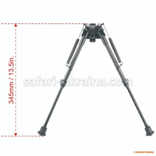 Сошки Vector Optics 230-345 мм, подпружиненные с рычагом