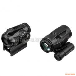 Sig Optics коллиматор ROMEO-MSR Gen II 2 MOA и магнифер JULIET3-MICRO 3X22MM