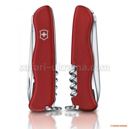 Ніж мультитул Victorinox Cheese Master, червоний 