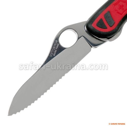 Нож мультитул Victorinox Alpineer Grip One Hand, красный