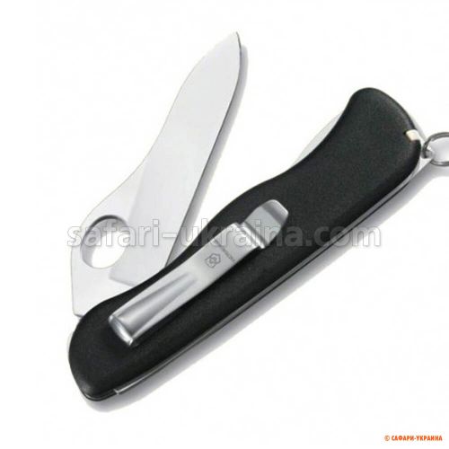 Нож мультитул Victorinox Sentinel One Hand, черный