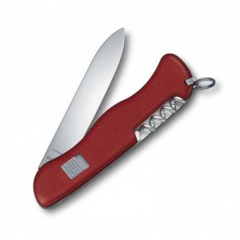 Нож мультитул Victorinox Alpineer Vx08823. 5 предметов, длина 111мм, красный
