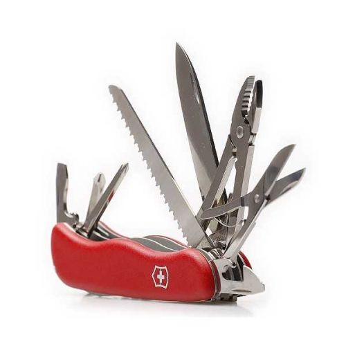 Нож мультитул Victorinox Hercules Vx09043, 18 предметов, длина 111мм, красный