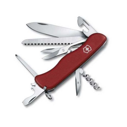 Нож мультитул Victorinox Outrider Vx09023, 14 предметов, длина 111мм, красный Нож мультитул Victorinox Outrider Vx09023, 14 предметов, длина 111мм, красный