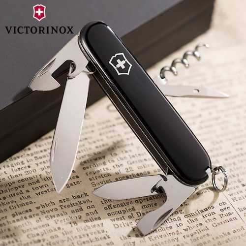 Мультитул Victorinox Spartan, Vx13603.3, 12 предметів, довжина 91мм, чорний 