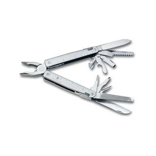 Мультитул в шкіряному чохлі Victorinox Swisstool Vx30323.L, 27 предметів, довжина 115мм 