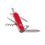 Нож мультитул Victorinox TOURIST Vx03603, 12 предметов, длина 84мм, красный