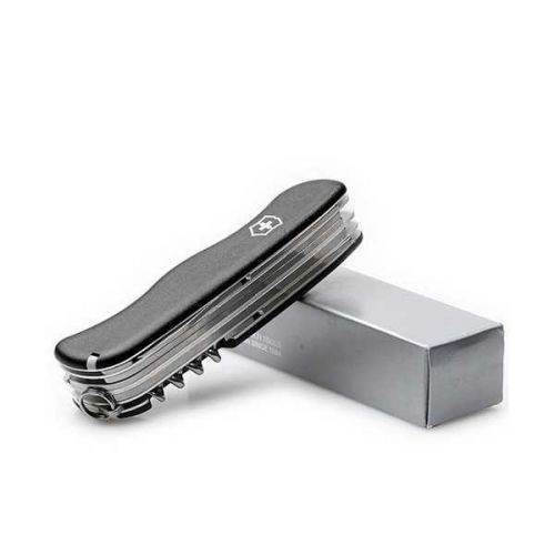 Нож мультитул Victorinox Workchamp Vx09064.3, 21 предмет, длина 111мм, черный