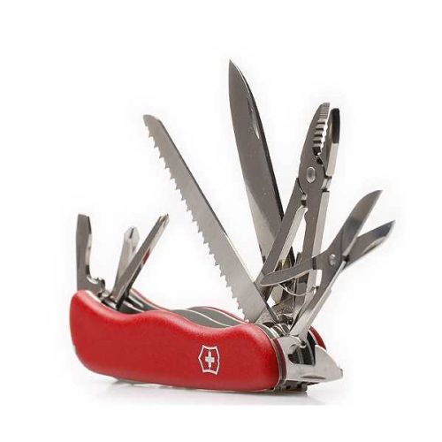 Нож мультитул Victorinox Workchamp Vx09064, 21 предмет, длина 111мм, красный