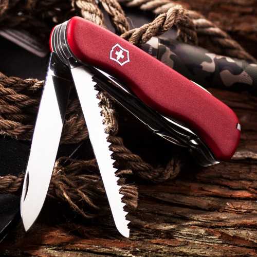 Нож мультитул Victorinox Workchamp Vx09064, 21 предмет, длина 111мм, красный
