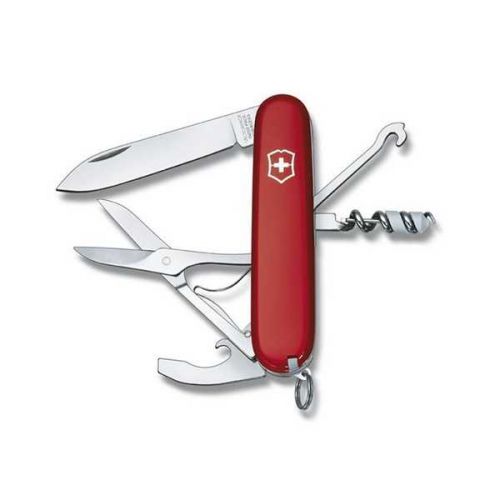 Кишеньковий мультитул Victorinox Compact Vx13405, 15 предметів, довжина 91мм, червоний 