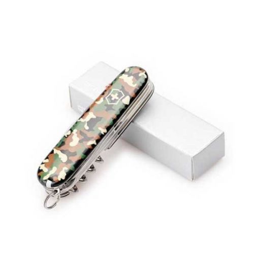 Мультитул Victorinox Huntsman Vx13713.94, 15 предметів, довжина 91м, камуфляж 