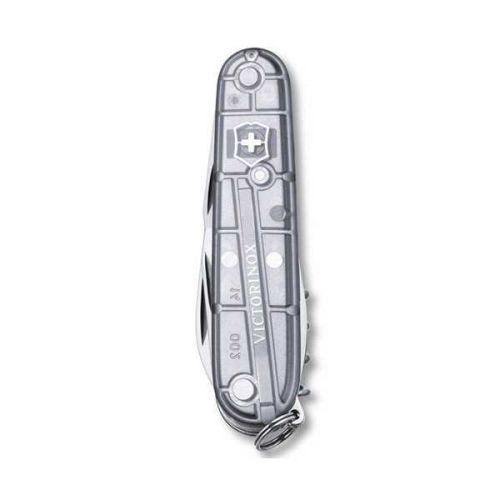 Мультитул Victorinox Spartan Vx13603.T7, 12 предметів, довжина 91мм, напівпрозорий сірий 