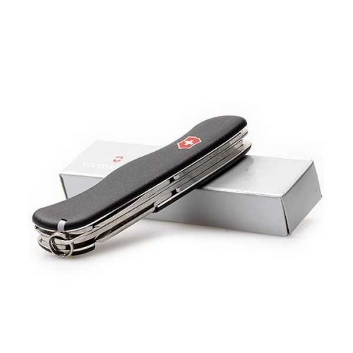 Нож мультитул Victorinox Trailmaster Vx08463.3, 12 предметов, длина 111мм, черный
