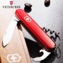 Нож мультитул Victorinox Waiter Vx03303, 9 предметов, длина 84мм, красный