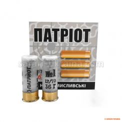 Охотничий патрон Тахо Патриот кал.12/70, дробь № 7 (2,5 мм), навеска 36 г
