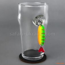 Бокал для пива з блешнею