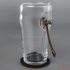 Бокал для пива з сокирою