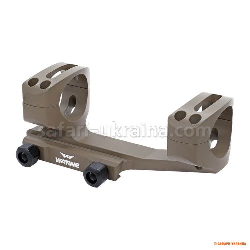 Warne X-Skeleton Mount, діаметр - 30 мм, Ultra High, FDE 