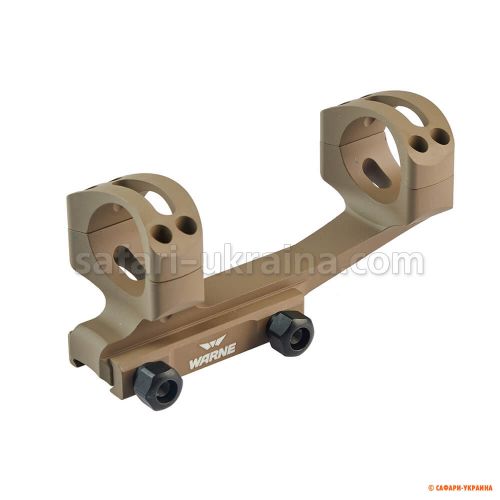Warne X-Skeleton Mount, діаметр - 30 мм, Ultra High, FDE 