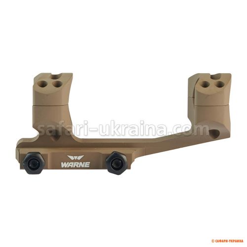 Warne X-Skeleton Mount, діаметр - 30 мм, Ultra High, FDE 