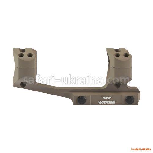 Warne X-Skeleton Mount, діаметр - 30 мм, Ultra High, FDE 