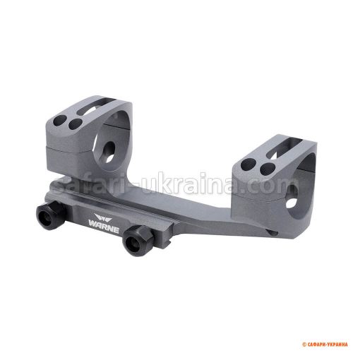 Warne X-Skeleton Mount, діаметр кілець - 30 мм, Ultra High, Grey 